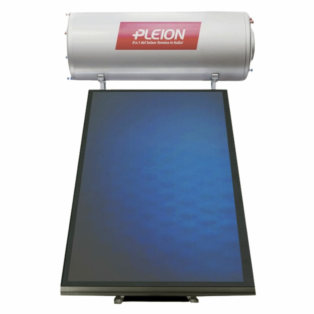 Pleion Pannello solare Free S/Tp 200/1 - mit natürlicher Zirkulation (Thermosiphon) - für Flachdach – Solarthermie-Kollektor mit natürlicher Zirkulati