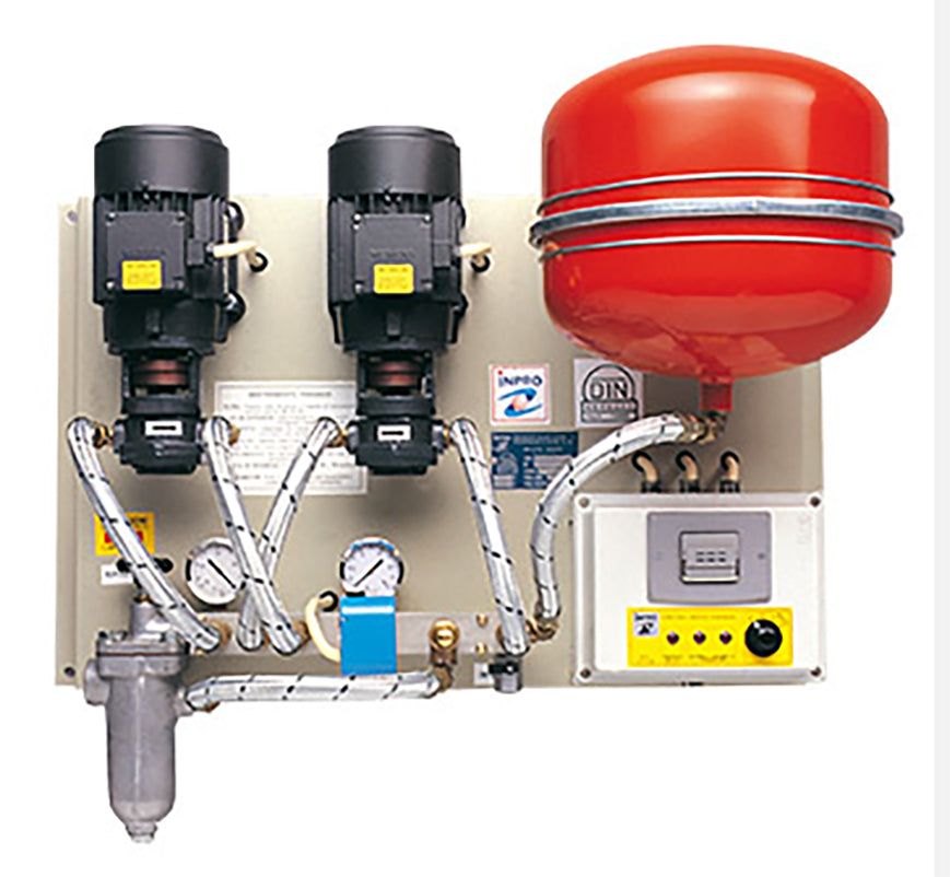Inpro Heizöl-Druckerhöhungsanlage Doppelpumpe GP-130 GET 400 VAC