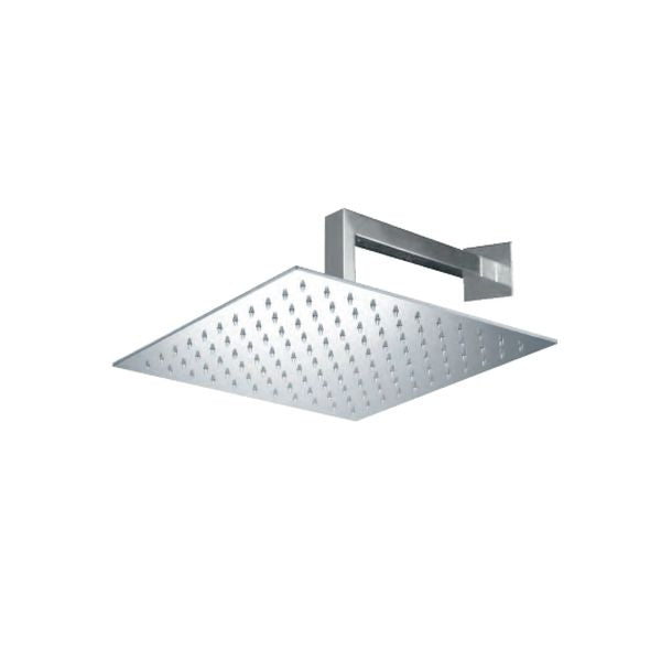 Keller TAPS Duschkopf quadratisch 250x250 mit Arm 35 cm 15025