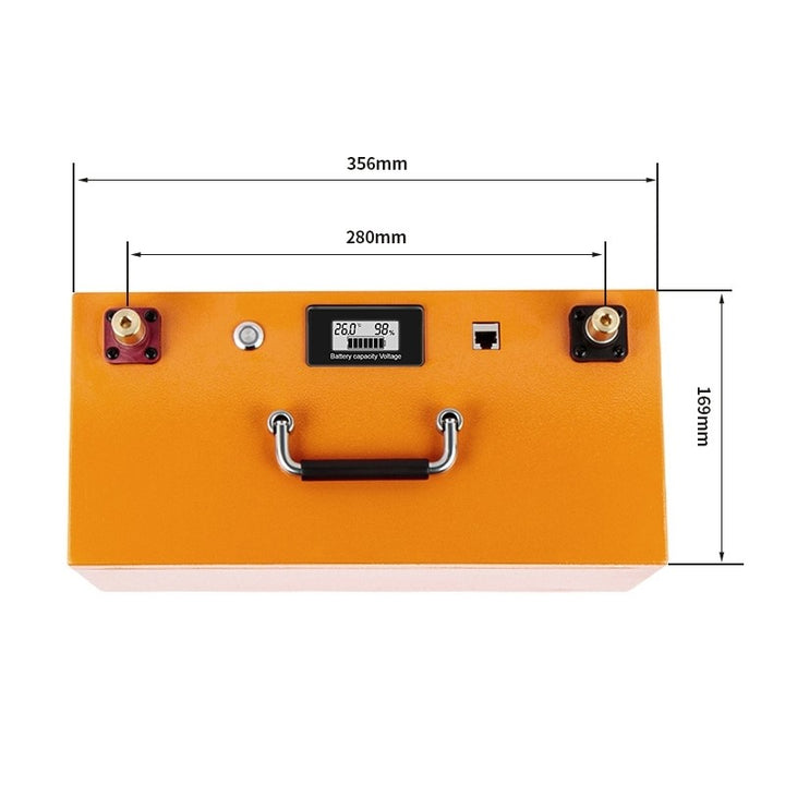 CBT VB007 Caravaning Batterie - 12,8V / 120Ah (1536Wh) LiFePO4 mit Bluetooth