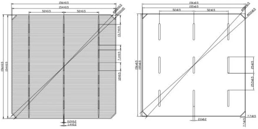 Eoplly New Energy Technology Co., Ltd. - Zellen - 156M-3BB 156M4BB-4,53 - Art. 15873