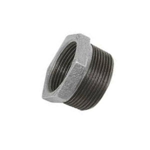 Reduziernippel AG/IG 2" x 1" – Gewindefitting aus Eisen