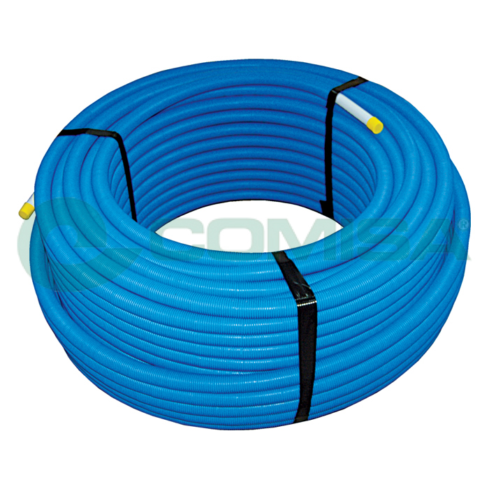 Comisa Mehrschichtverbundrohr Ø 20 mm, gedämmt, blau, Meterware