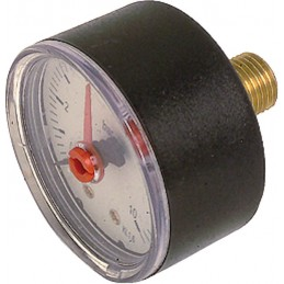 Ferrari Wassermanometer 0–10 bar, Anschluss radial 1/4″