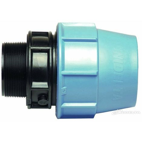 Unidelta PE-Klemmverbinder mit Außengewinde, Ø 16 mm x AG 1/2″