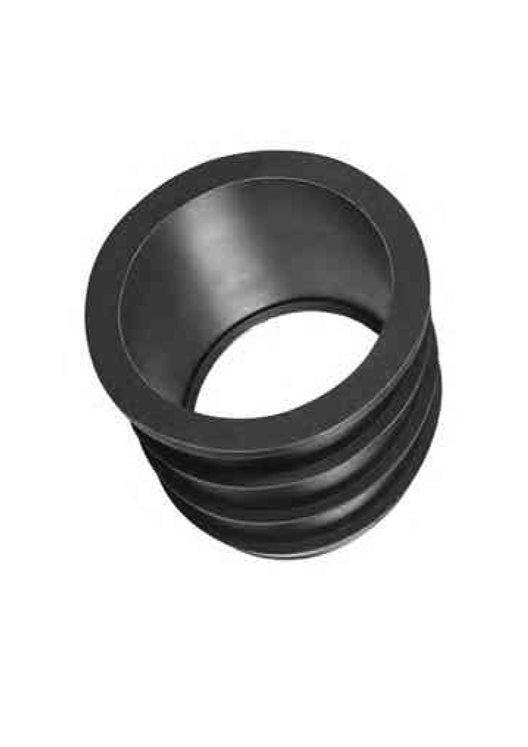 Techmac Reduzierdichtung schwarz Ø 75 mm außen x Ø 63 mm innen