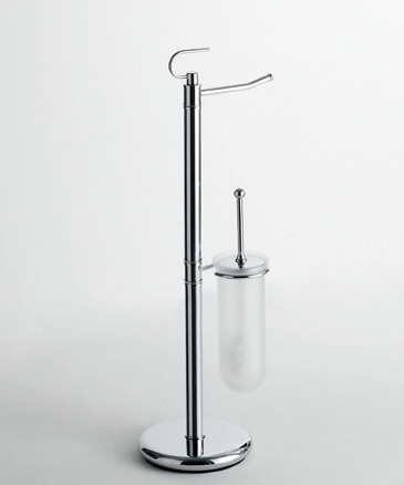 Cqubo Standgestell niedrig für WC, verchromt