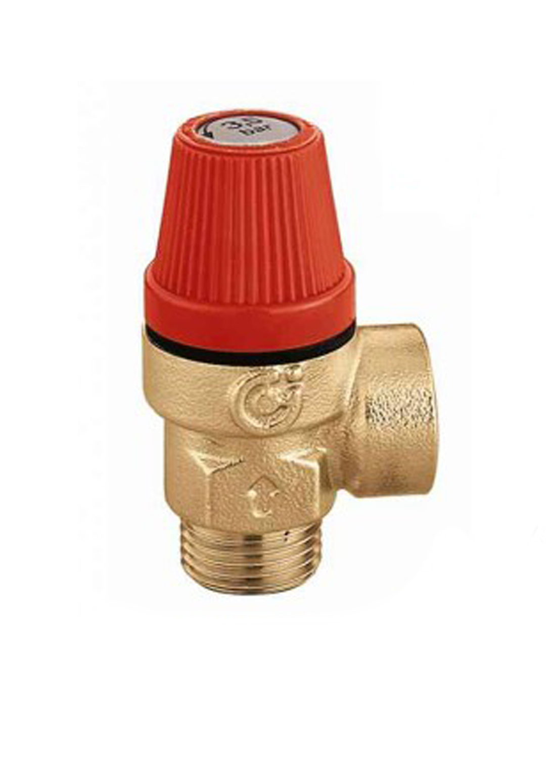 Caleffi Sicherheitsventil 1/2", 5 bar, für Heizkessel