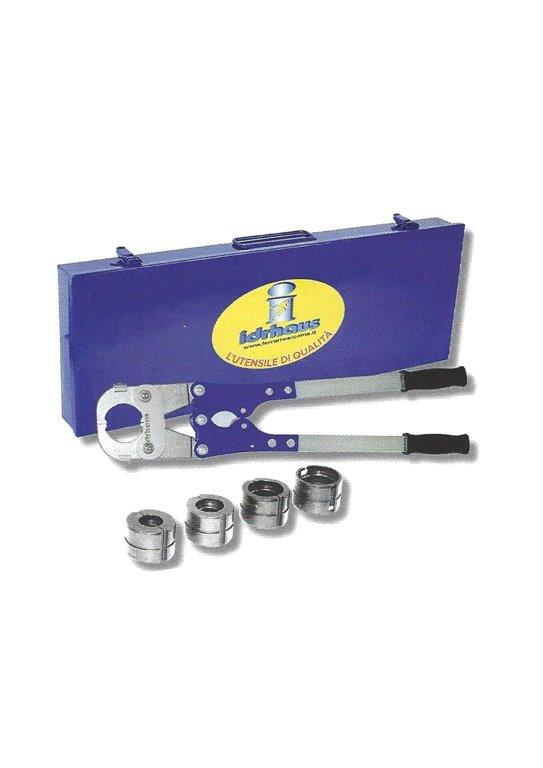 Idrhaus Handpresszange mit Ratsche für Ø 16–20–26–32 mm, Profil TH