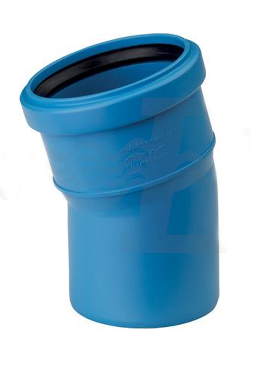 Valsir Triplus Abwasserbogen 15°, Ø 110 mm, schallgedämmt