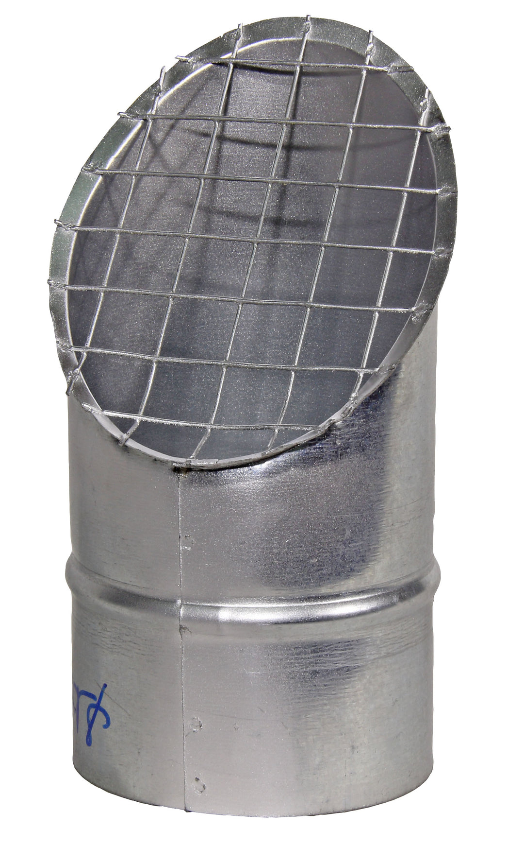 Mercatub Schrägabschluss (Flötenschnitt) für Wickelfalzrohr verzinkt Ø 355 mm beidseitig Nippel CA01670