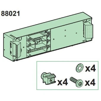 SCHNEIDER 88021 Ausbaukomponenten fuer Schaltschrank/Gehause 538 mm