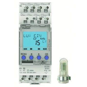 THEBEN 1120230 Schemerschakelaar fuer DIN-rail
