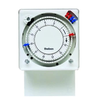 THEBEN 1790008 Analoge Schaltuhr fuer Schalttafelbau 72 mm
