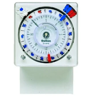 THEBEN 1890108 SUL 189hw Analoge schakelklok voor paneelbouw