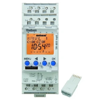 THEBEN 6224100 TR 622 top224V Digitale schakelklok voor paneelbouw
