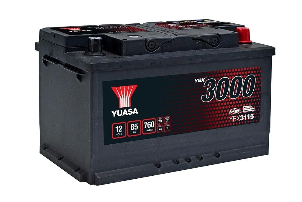 Yuasa Autobatterie YBX3115 12V 85Ah 760A (YBX3000 Serie)