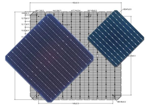 Xuzhou Hanhai New Energy Co., Ltd - Zellen - 182-10BB Bifacial Cell 182-10BB - Art. 25793