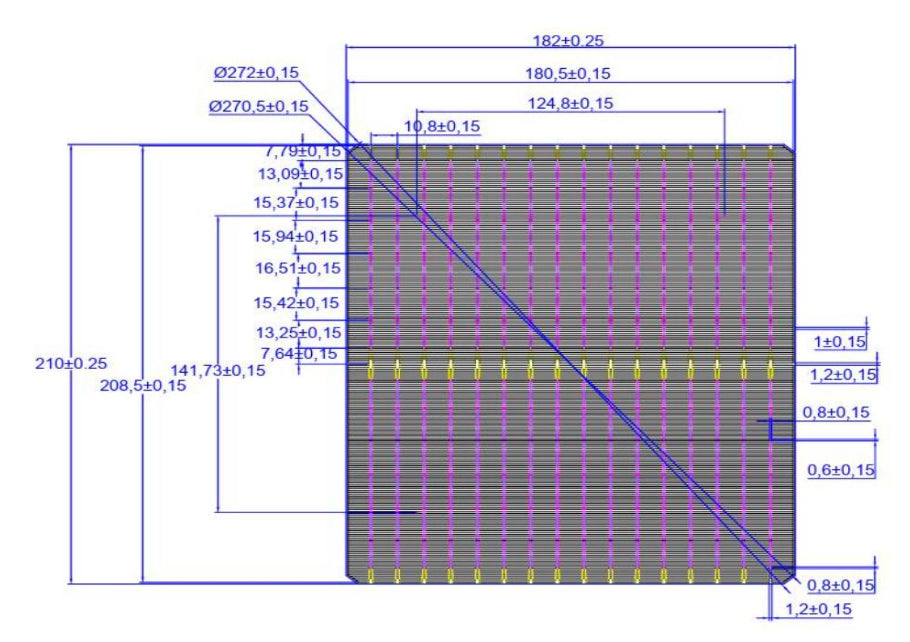 Changzhou Aoli Energy Technology Co., Ltd. - Zellen - 182*210mm 210R TOPCon Bifacial 25,2% - Art. 27610