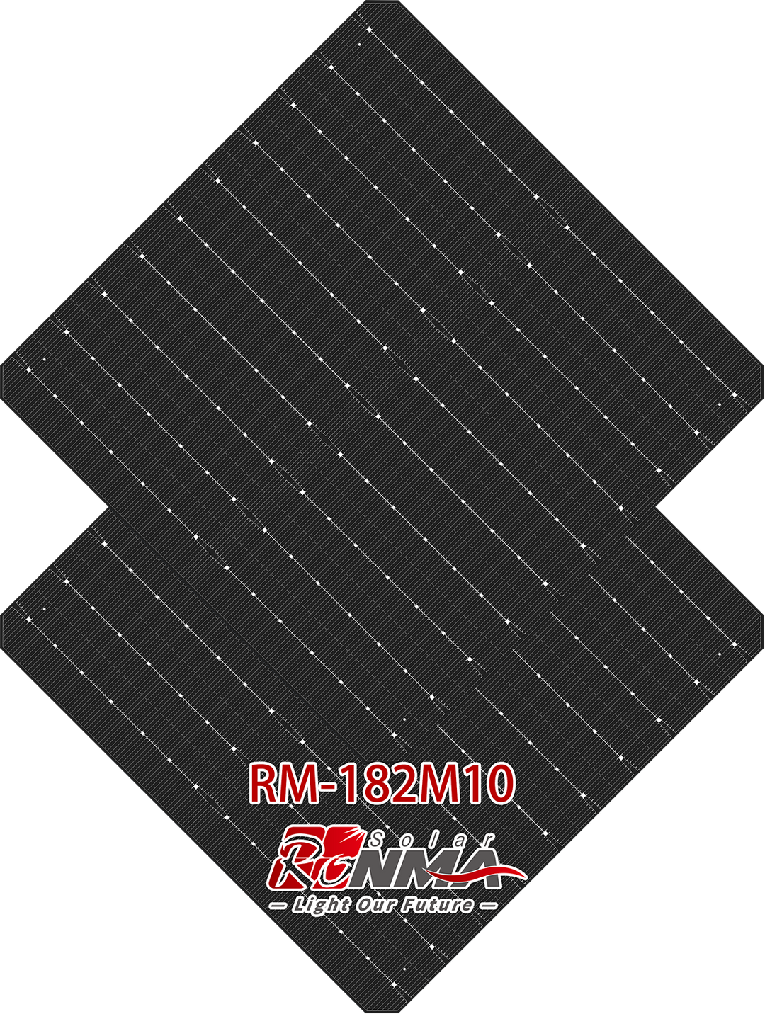 Zhejiang Ronma Solar Group Co,.Ltd. - Zellen - 182-N-Type 10BB Mono TOPCon Bifacial Solar Cell RM-182M10 - Art. 27083