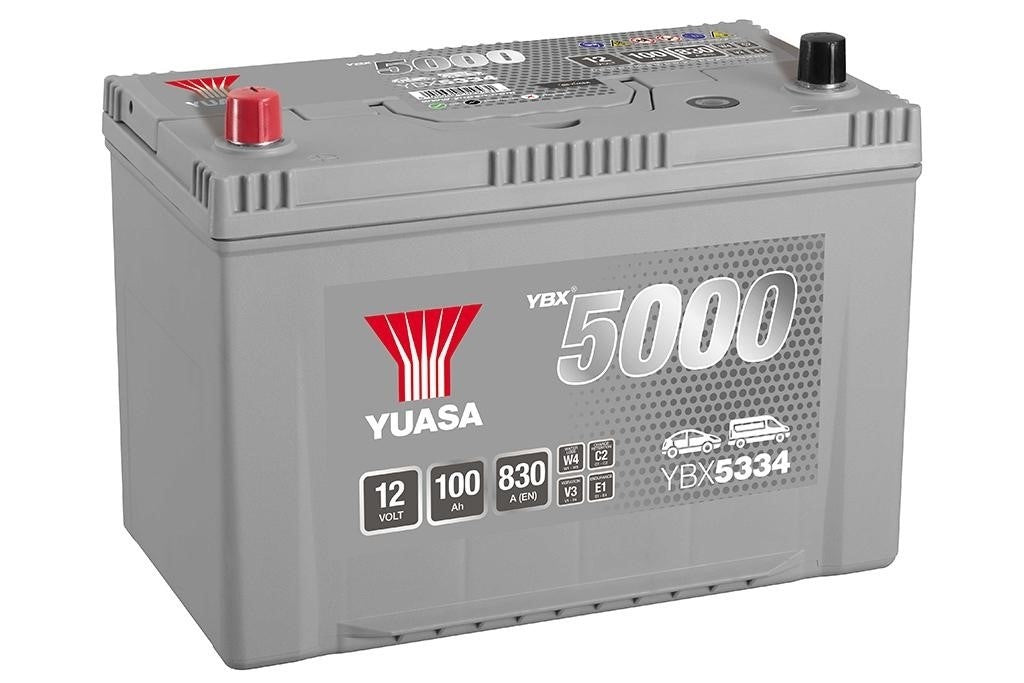 Yuasa Autobatterie YBX5334 12V 100Ah 830A (YBX5000 Serie)