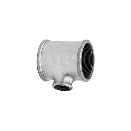 T-Stück reduziert IG 2" x 1/2" x 2" – Gewindefitting aus Eisen