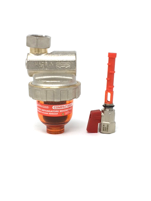 Euroacque Magnet-Schlammabscheider Compact Evo 3/4″, platzsparend