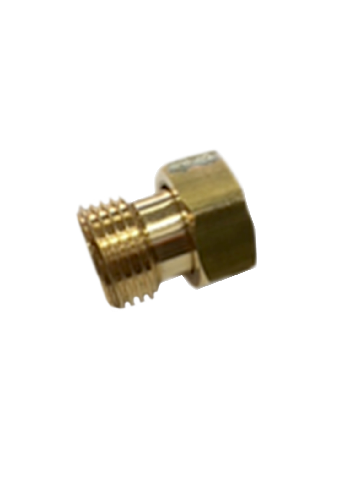 Techmac Anschlussstück gerade Messing roh 3/4" AG x 3/4" IG