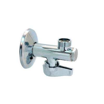 Tecnovielle Eckventil mit Filter, Messing, fest, 3/8" x 1/2"
