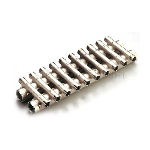 Tiemme Kompaktverteiler aus Messing 3/4" Ausgänge 6x6 1/2"x16 1890001 1106