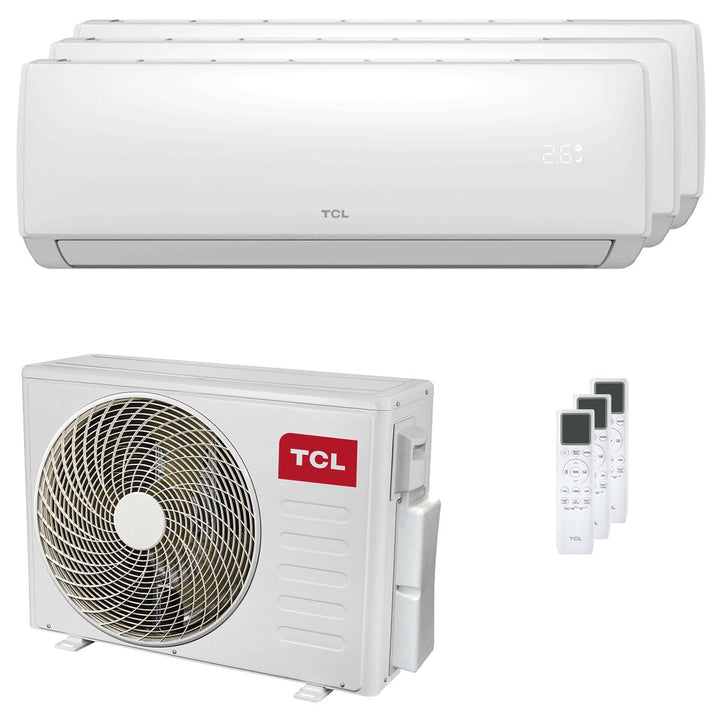 TCL Elite F2 12000+12000+12000 BTU – Multisplit-Klimagerät (3 Innengeräte), 8/8,4 kW, R32, A++/A+, WLAN