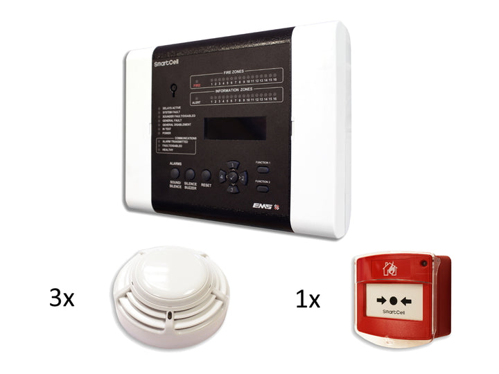 SmartCell SMARTCELL KIT Drahtlose Brandmeldezentrale Zubehör