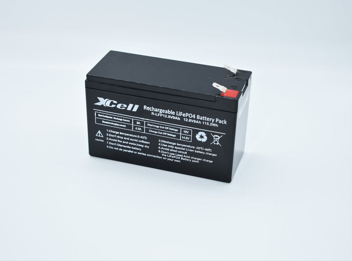 XCELL XCELFP1212S LiFePO4 Akku mit 12,8 V und 12 Ah