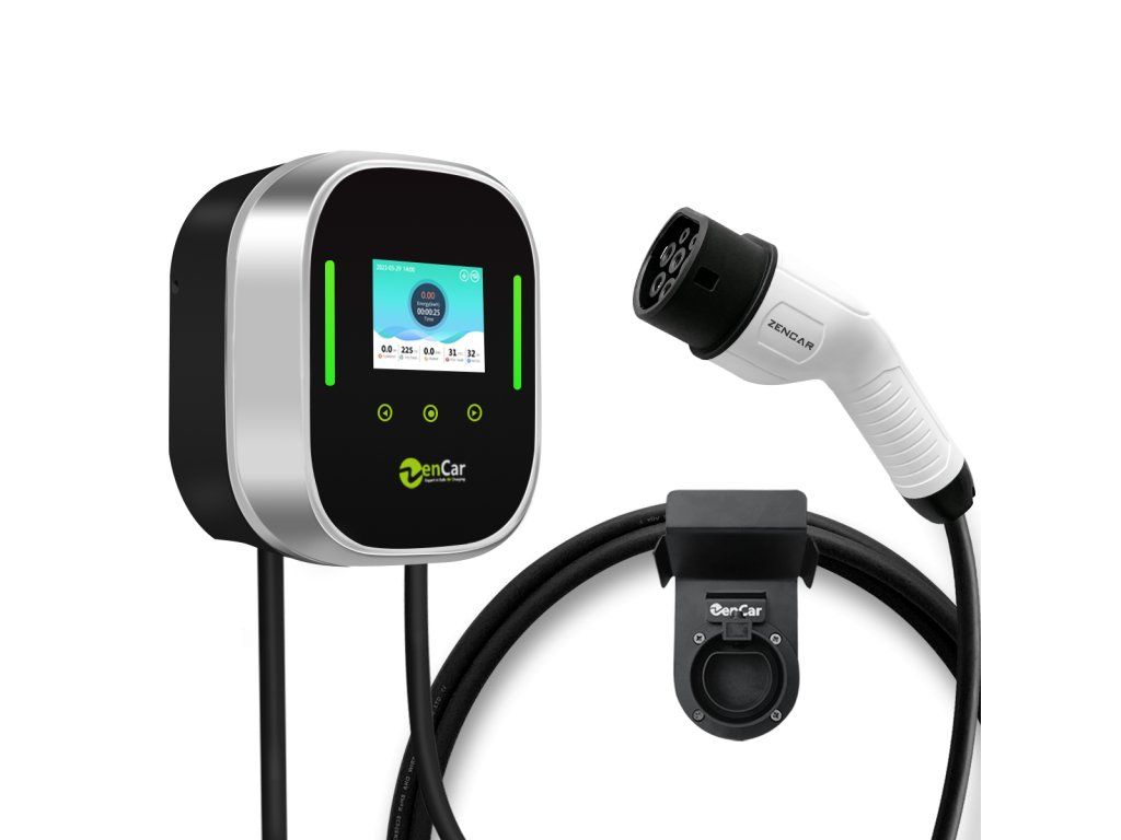 ZENCAR Modell W Pro mit RFID und Lastausgleich (Voll, Typ 2, 16A, 5m)