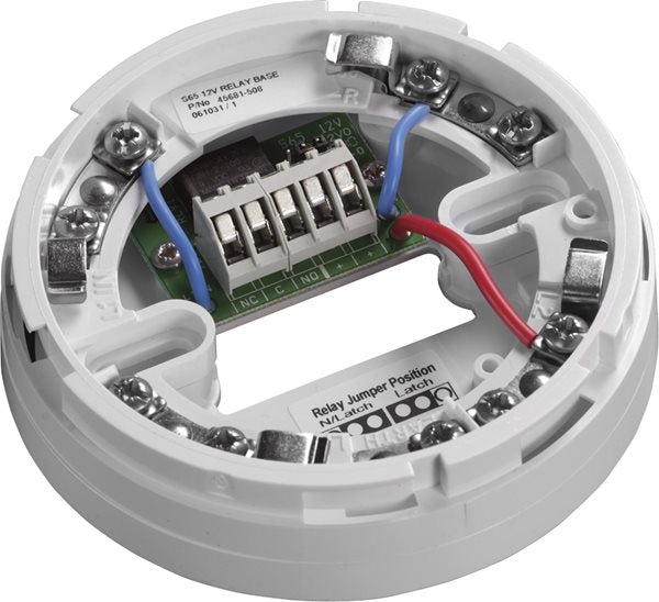 Hertek BKM545 Sockel für konventionelle Melder mit 2 Relais 12 V