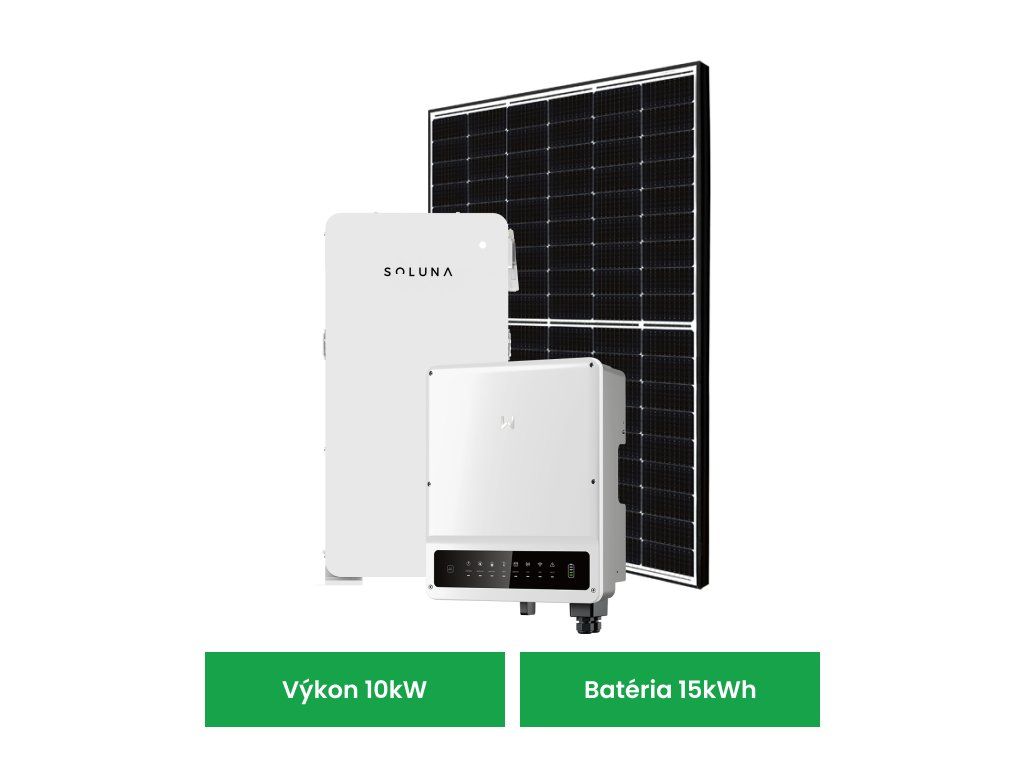 Photovoltaikpaket mit 10kWh Leistung und 15kWh Batterie