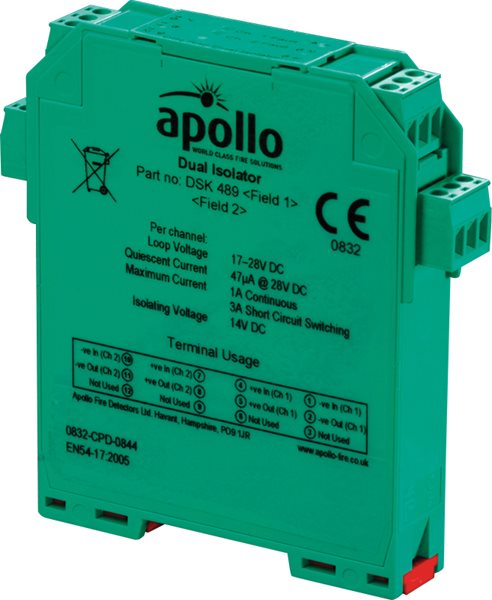 Hertek BIM553 Dual-Isolator für adressierbare Melder und Module