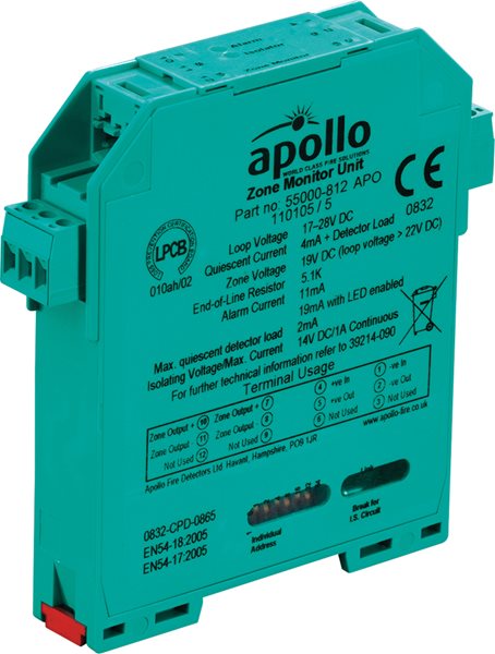 Hertek BRT490D Zonenmodul für adressierbare Melder