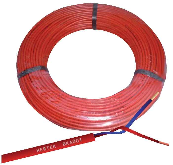 Hertek Funktionserhaltungskabel 2x0,8mm, 100m