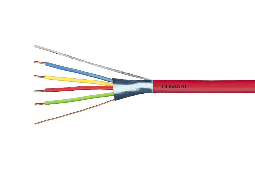 Comari Brandmeldekabel J-H(st)H 1x4x0,8mm Rot B2ca-s1a,d0,a1