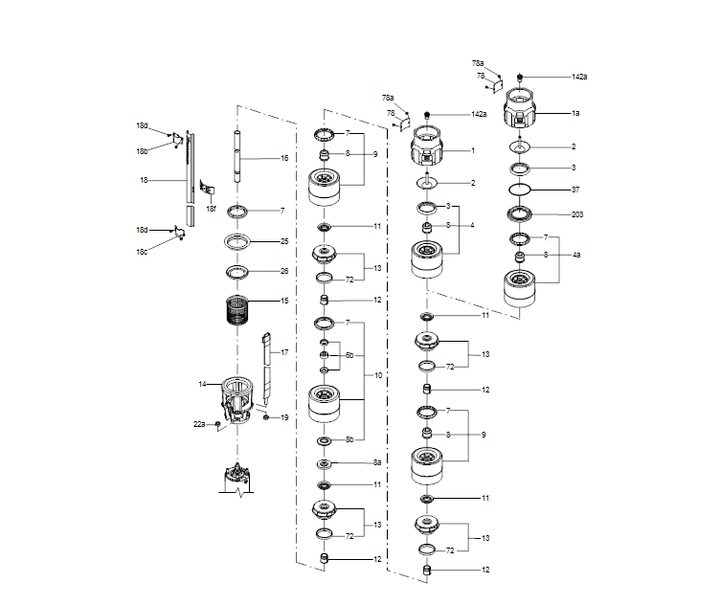 GRUNDFOS Unterwasserpumpe SP 30-4 Nr. 13A01904