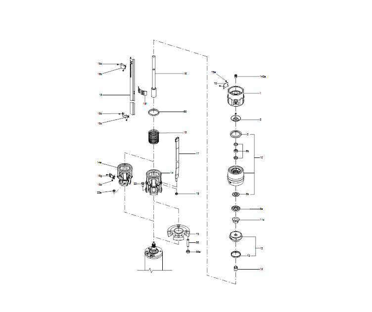 GRUNDFOS Unterwasserpumpe SP 46-1 Nr. 15A01901