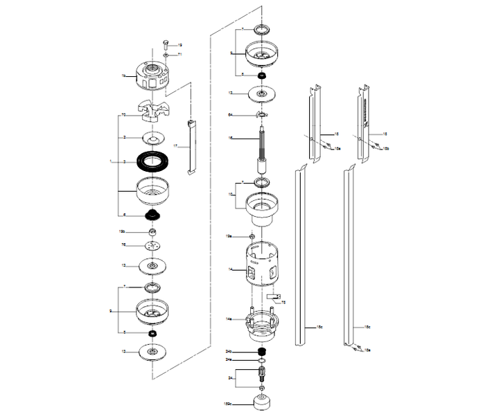 GRUNDFOS Unterwasserpumpe SQF 5A-3 Nr. 95027338