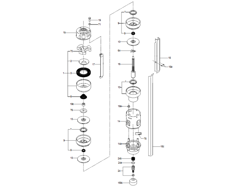GRUNDFOS Unterwasserpumpe SQF 5A-7 Nr. 95027342