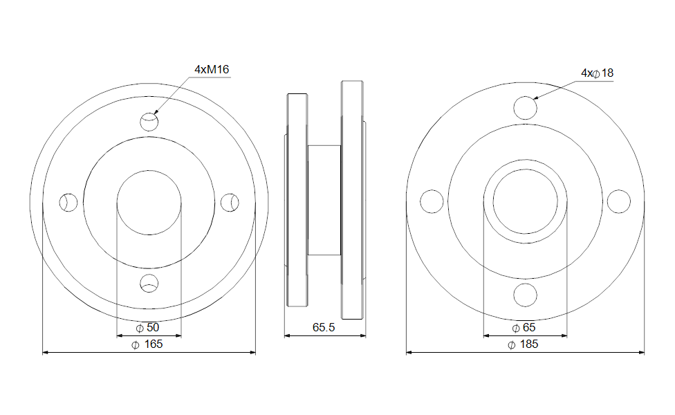 GRUNDFOS LM/LP->TP exchange set, DN50=>DN65 Art. 96497649