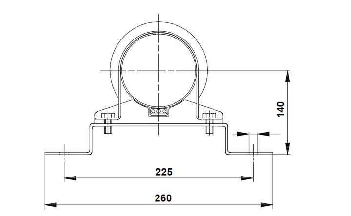 GRUNDFOS Mechanisches Zubehör Stützwinkel Art. 96957524