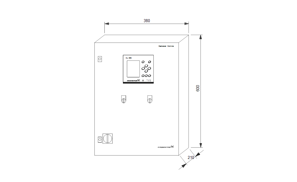 GRUNDFOS Control DC 1x2,5-4A DOL 1x230V IM Art. 98297459