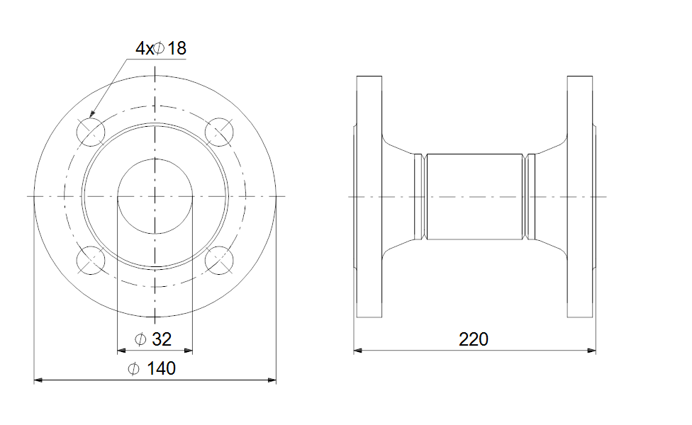 GRUNDFOS Acc.adapter DN32 PN10 220 Art. 98848069