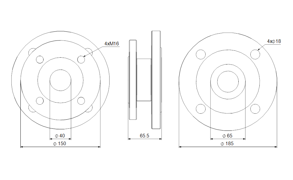 GRUNDFOS LM/LP->TP exchange set, DN40=>DN65 Art. 96497647