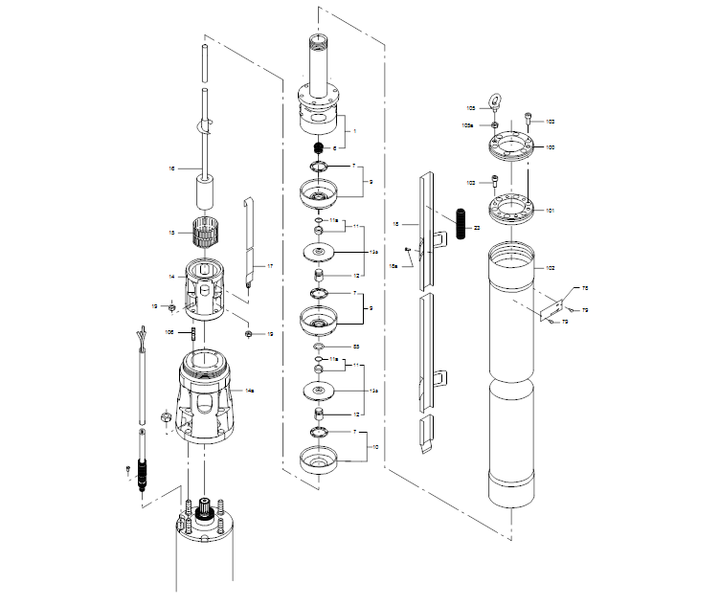 GRUNDFOS Unterwasserpumpe SP 5A-85 Art. 5301985